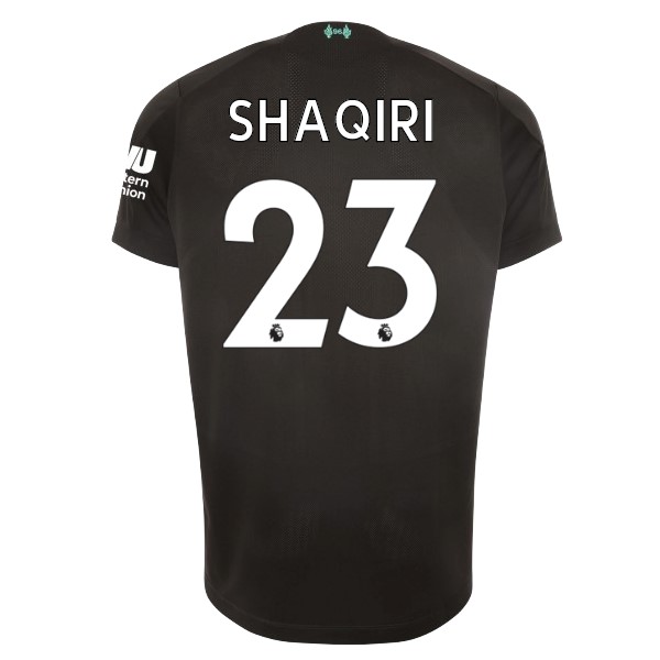 Camiseta Liverpool NO.23 Shaqiri 3ª Kit 2019 2020 Negro